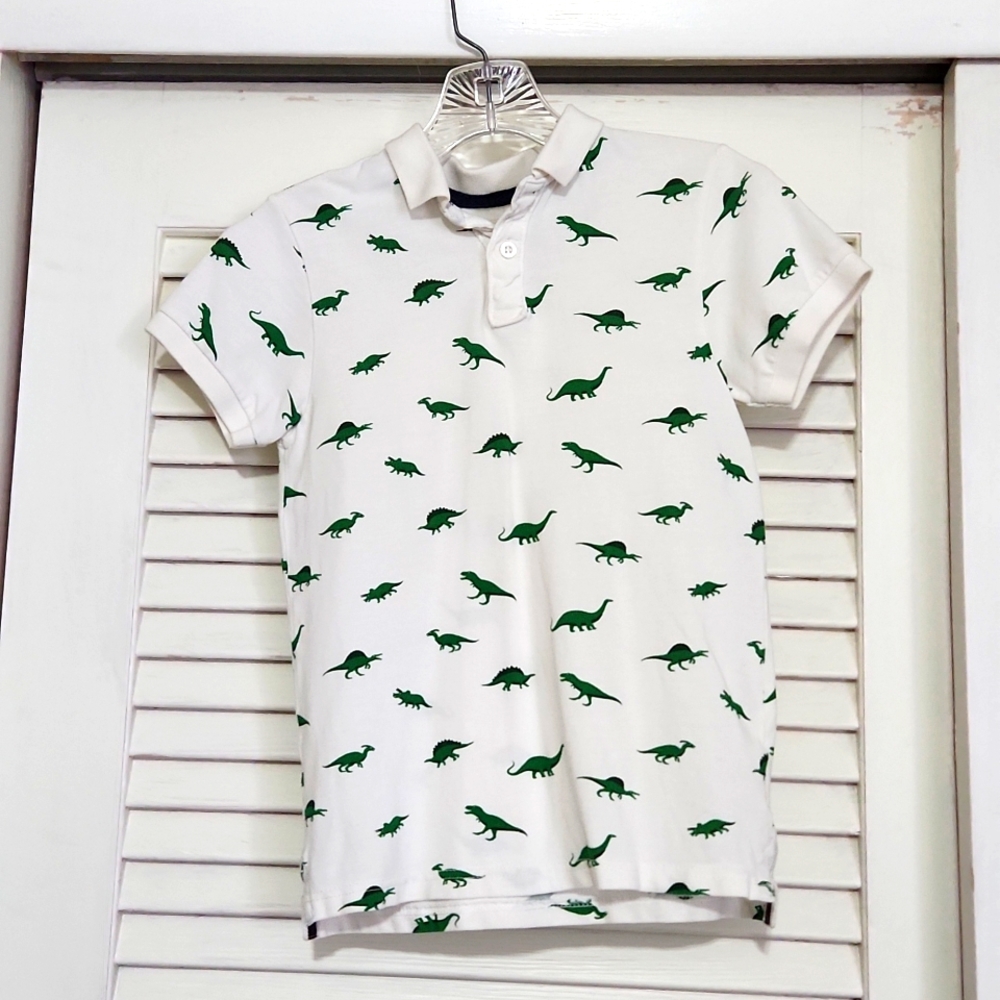 H&M dinosaur polo